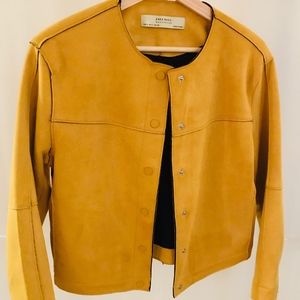 ZARA - Fashionable Mustard color Blazer